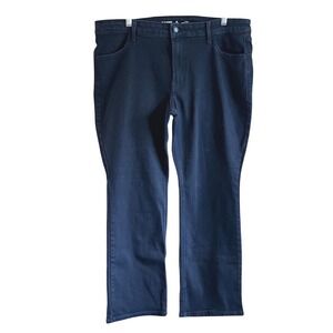 Old Navy Jeans Size 16 Black Short Womens ‎ Mid Rise Wow Boot Cut